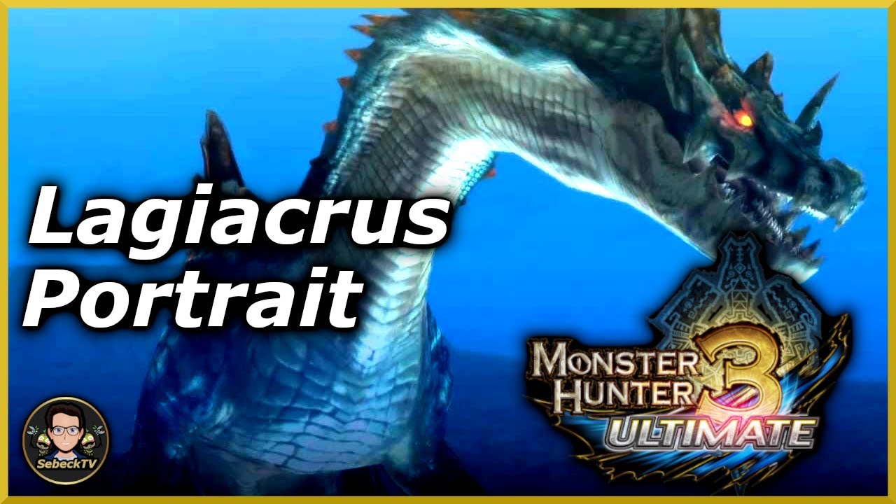 Lagiacrus Portrait | MH #Shorts
