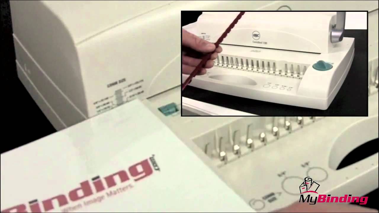 GBC CombBind C95 Plastic Comb Binding Machine - Review - W59103