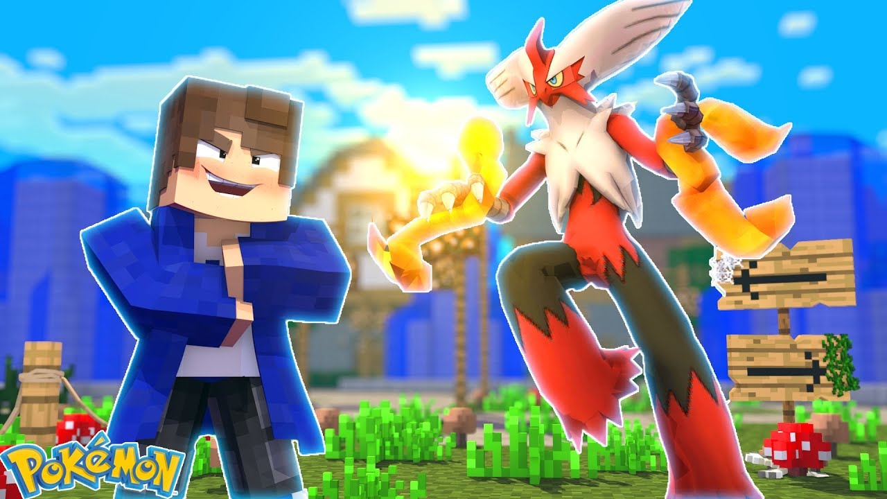 Minecraft: BLAZIKEN PERFEITO  - POKÉMON SWORD AND SHIELD ! - Ep30