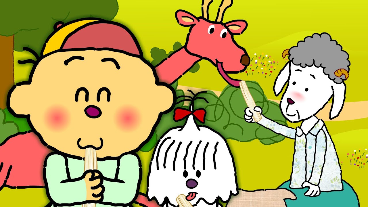 꼬부랑 할머니 ♪ | 꼬부랑 꼬부랑 열두 고개 | 교과서동요 | 유치원동요 | 어린이 인기동요★지니키즈
