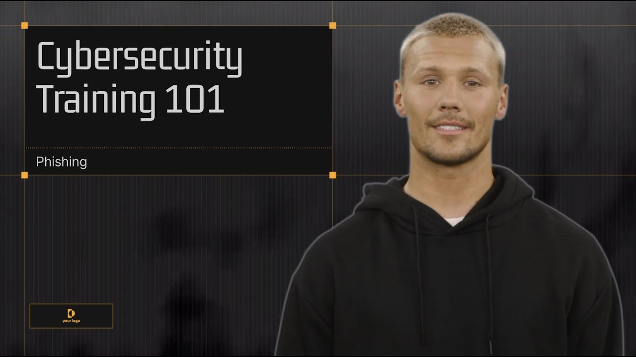 Cybersecurity Training Video Template&mdash;Real-Looking AI Avatar Included