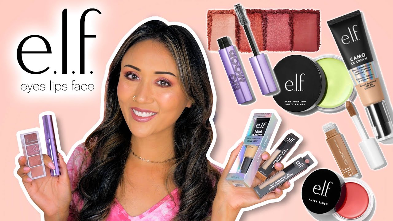ein-de-lijk..🙈 NIEUWE ELF MAKE UP TESTEN 😍 Full Face Elf Cosmetics 🥳 ShelingBeauty