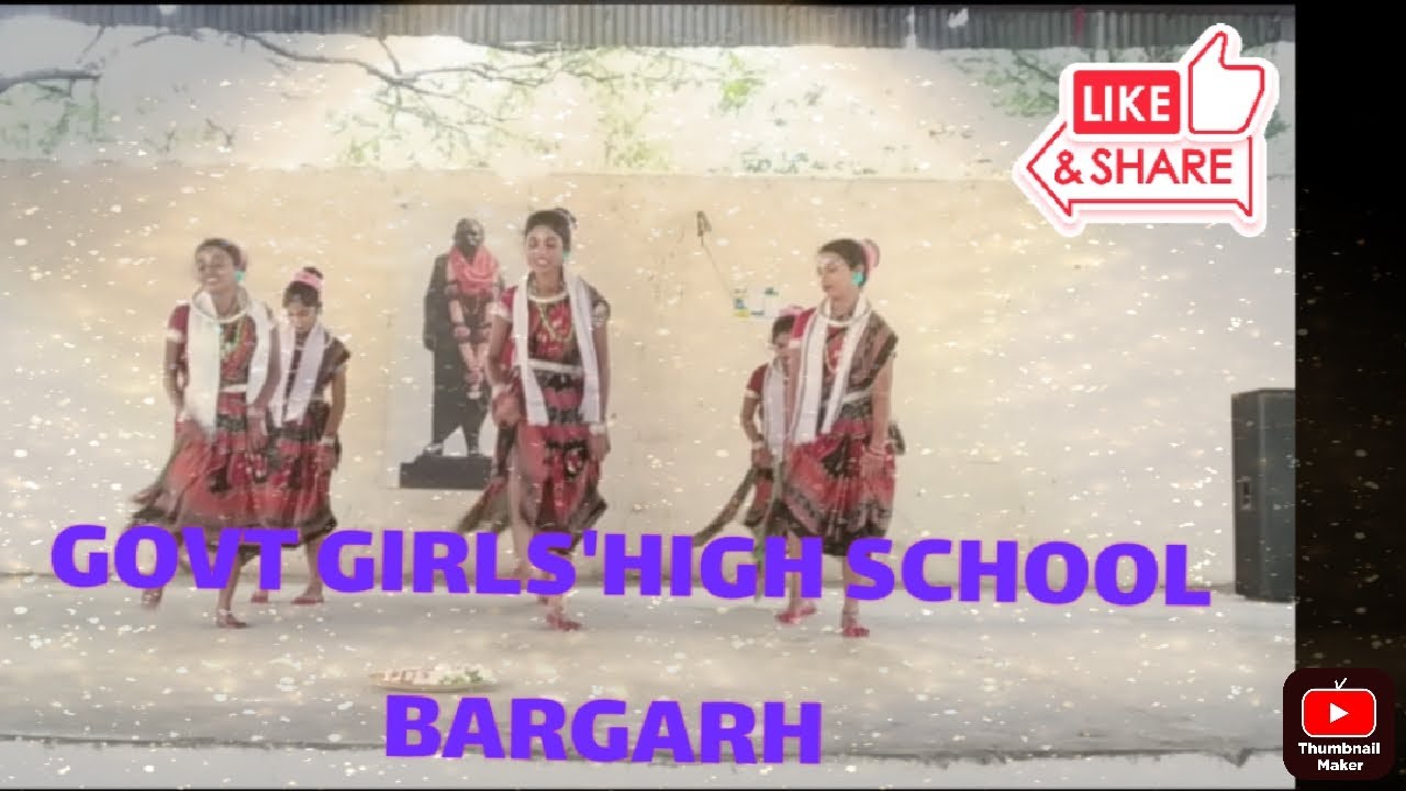Maa Samlei Bhajan| Dance performed by the students of GGHS BARGARH