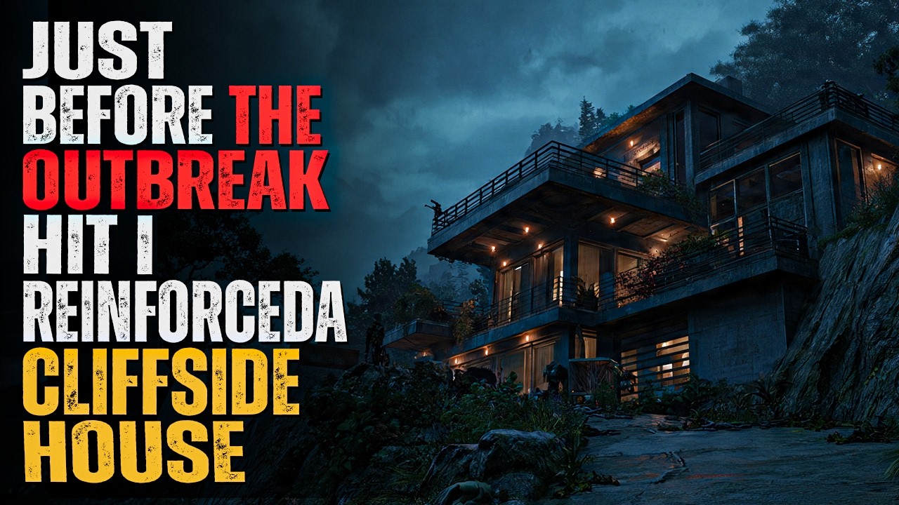 Just Before the Zombie Outbreak I Spent My Life Savings Reinforcing a Cliff side House