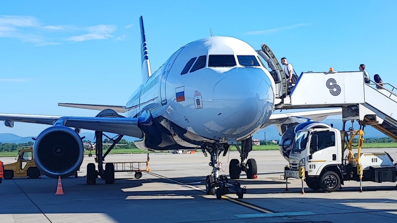 Рейс Владивосток - Хабаровск | Airbus A319-111 | а/к Аврора