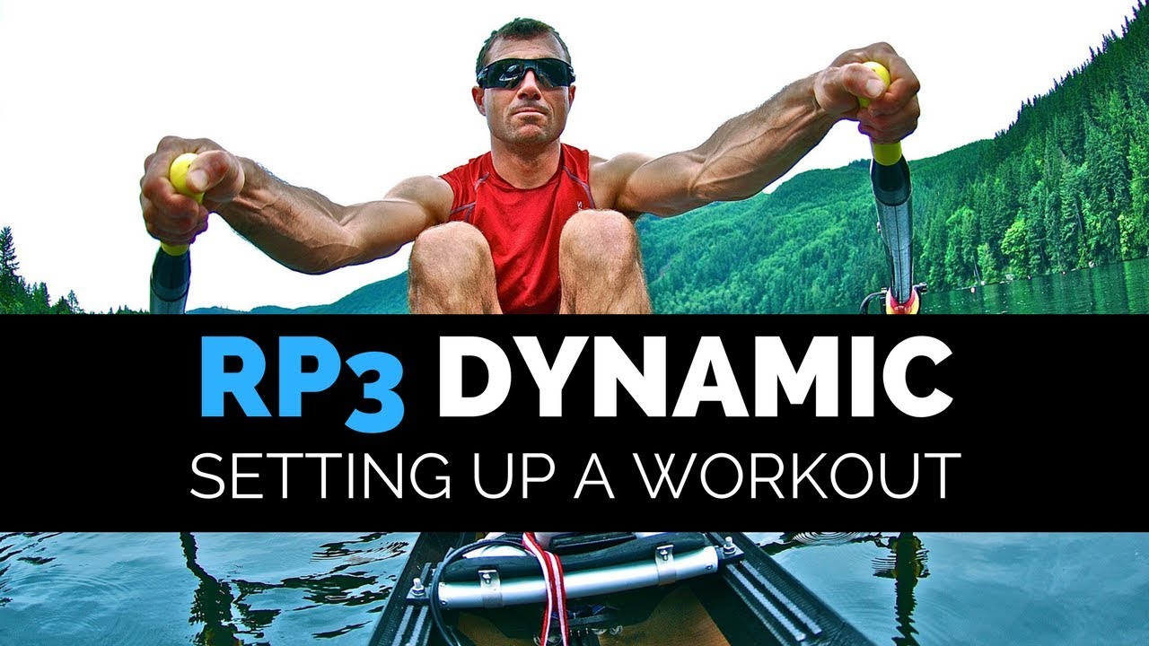 RP3 DYNAMIC: setting up a workout