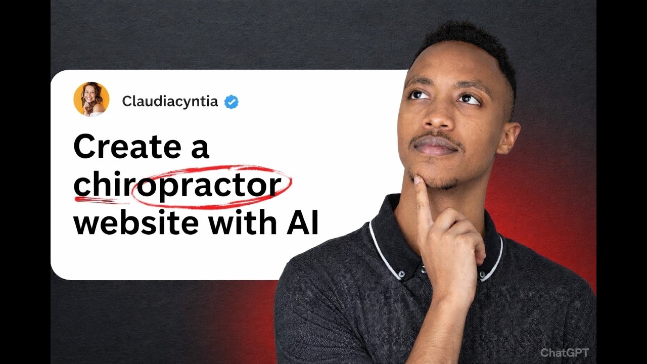 I Built A Chiropractor Website In 15 Minutes