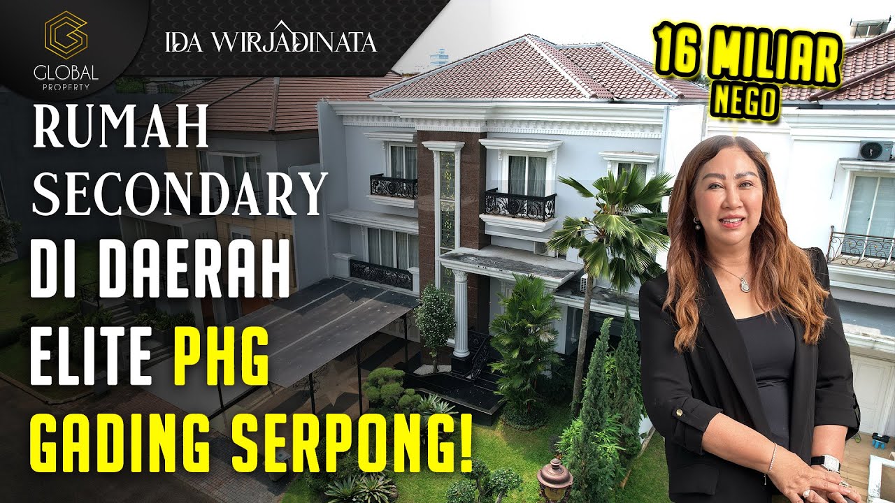 RUMAH SECONDARY DI DAERAH ELITE PHG!! Review Rumah Mewah Secondary Crown 1 di @ Gading Serpong