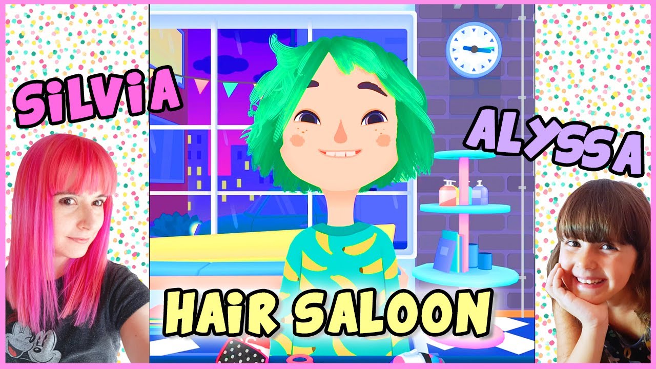 Silvia e Alyssa parrucchiere con Toca Hair Saloon 3!