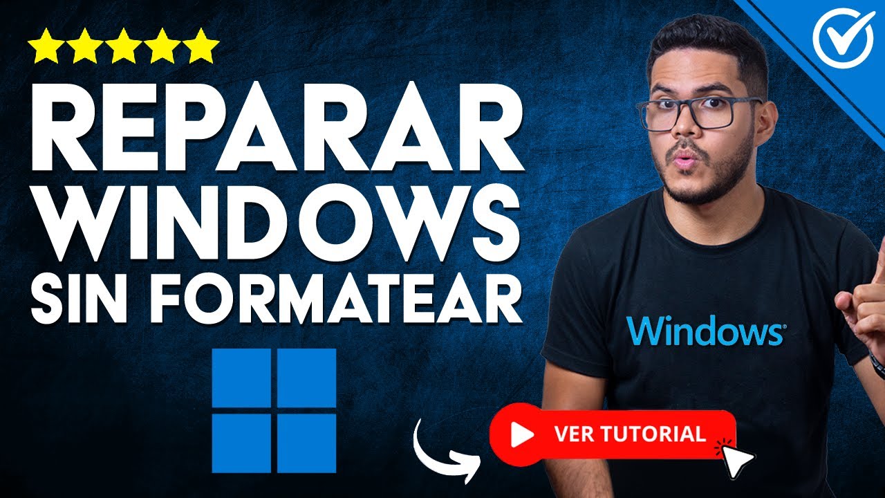 Cómo REPARAR Windows 10 SIN FORMATEAR y sin Perder Archivos o Aplicaciones | ​⚠️​ Virus o Dañado ​⚠️