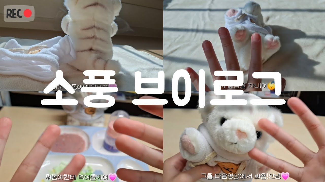 휘몽이의 첫 소풍!브이로그#구독#소풍#브이로그