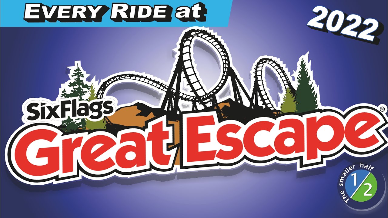 Every Ride at Six Flags Great Escape Lake George New York / Roller Coasters 2022