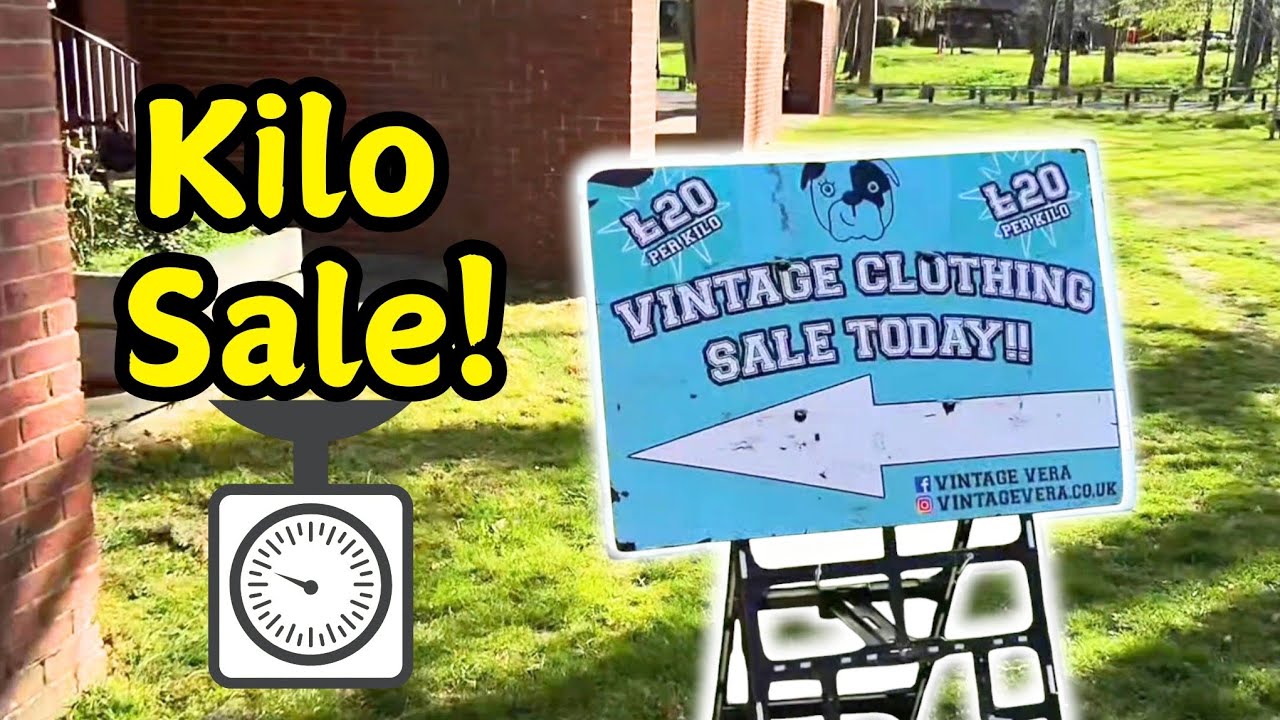 I Went To A Vintage Kilo Sale As A Reseller And Found?