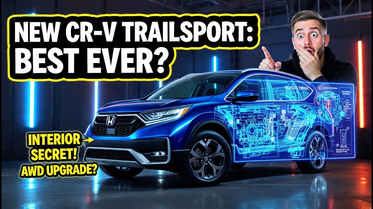 Honda CR-V TrailSport Hybrid 2026: Самый мощный CR-V из когда-либо созданных?