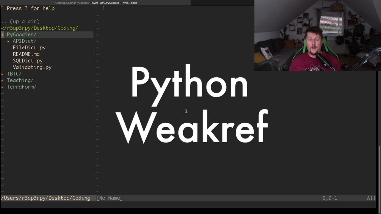 Python - Weakref