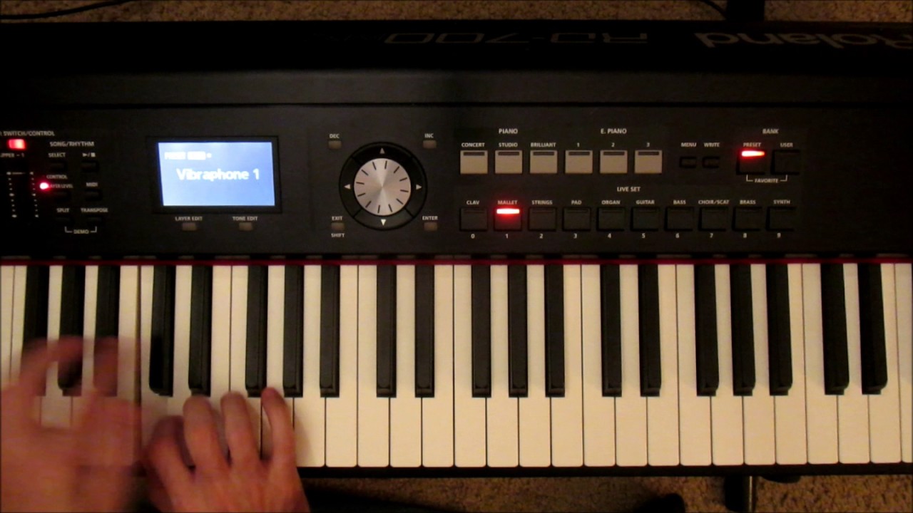 Dream Sequence/Flashback music effect whole tone scale