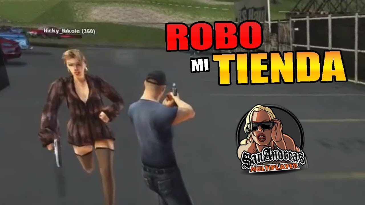 INTENTO ROBAR EN MI CARA (SAMP - GTA SA ROLEPLAY)