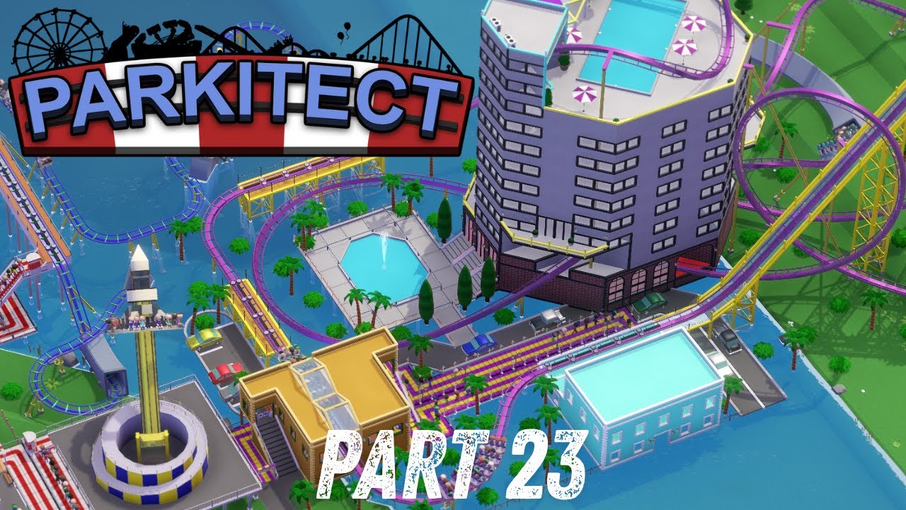 I Complete Parkitect part 23 Disaster Peaks