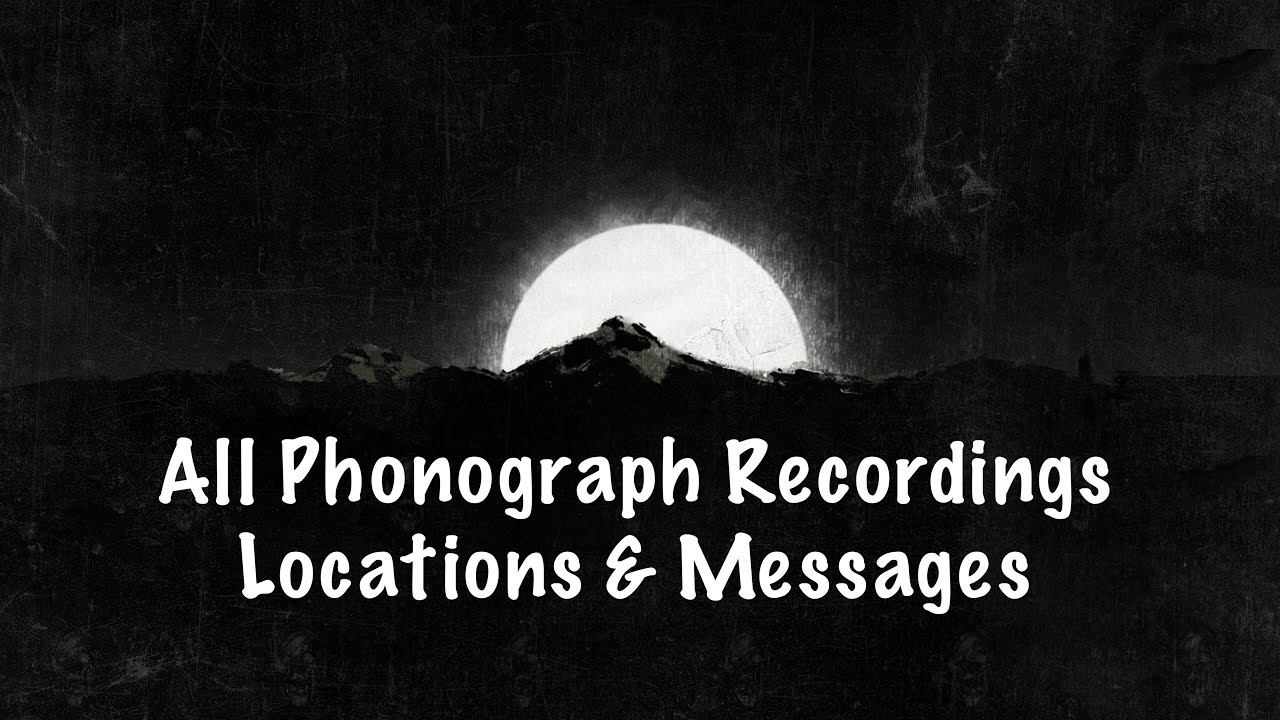Tag Der Toten - All Phonograph Recordings (BO4 Zombies)