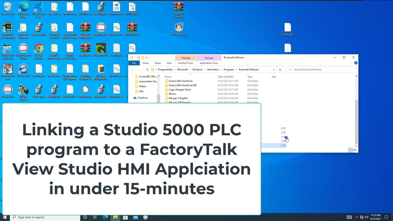 Как ПЛК взаимодействует с HMI с помощью FactoryTalk View SE со Studio 5000