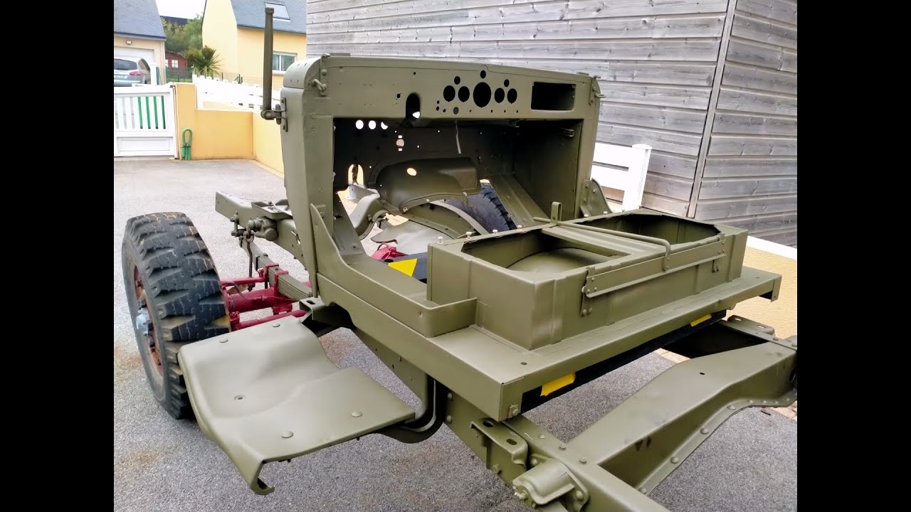 DODGE WC51 AVANCEMENT DES TRAVAUX DE RESTAURATION ETE 2021