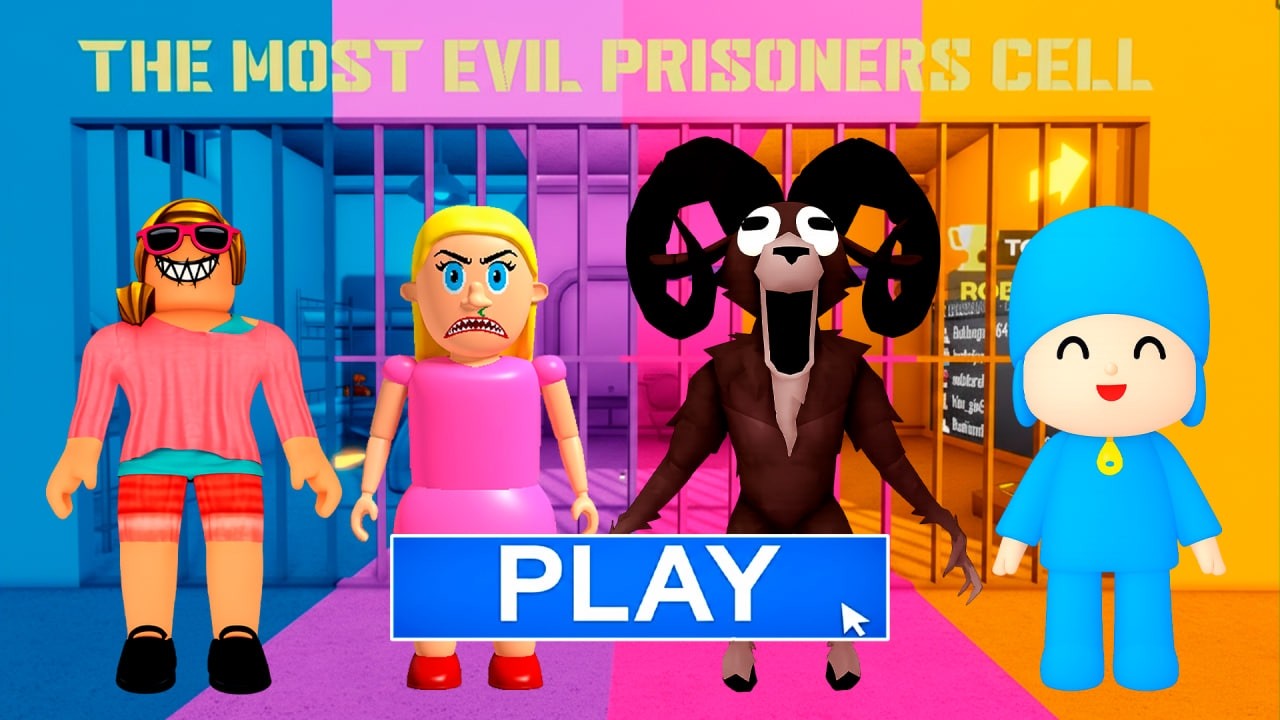 STEPMOM VS GIRL MOM VS RAM VS POCOYO? OBBY Full Gameplay #roblox