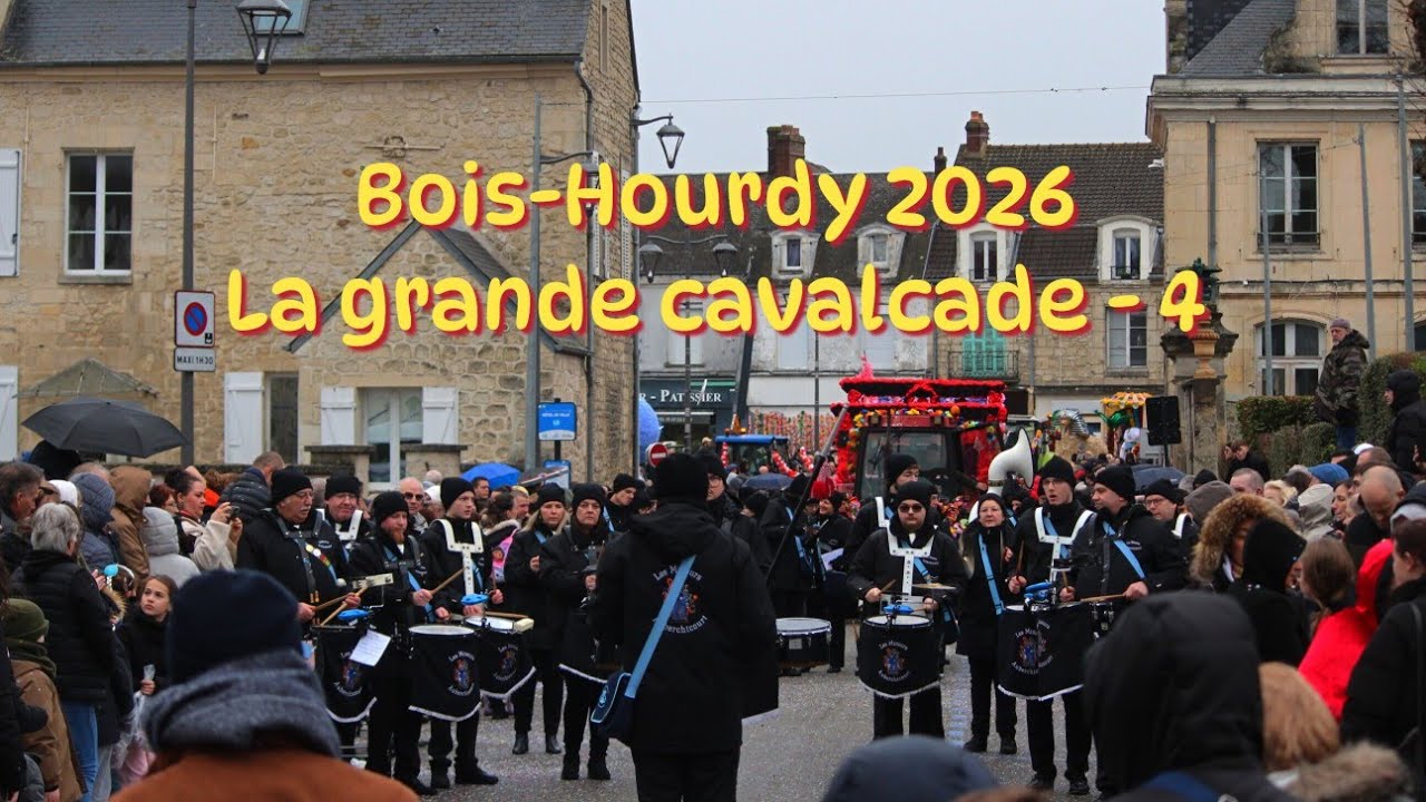 Bois-Hourdy 2026 - la grande cavalcade | Carnival in Chambly, France | Part 4