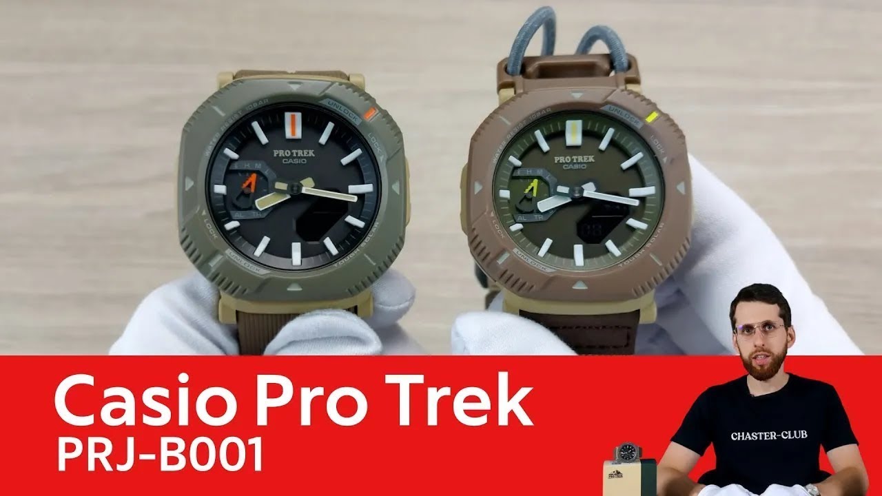 Naturaleza real, precio razonable / Casio PRJ-B001-5E & PRJ-B001B-5E