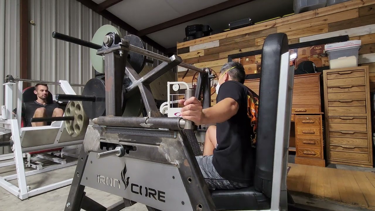 Tyler Hobson Ironcore Signature / Pendulum Leg Press WITH MODS