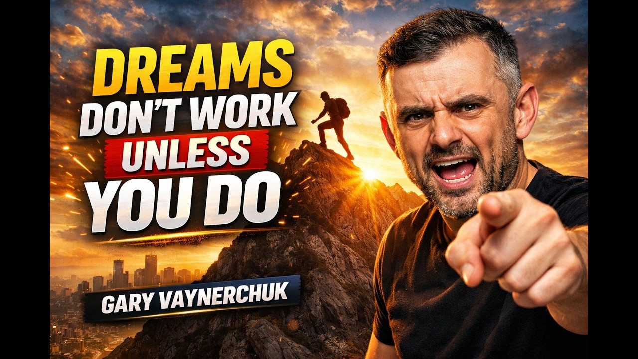 Dreams Don’t Work Unless You Do |GARY VAYNERCHUK| Motivation Speech