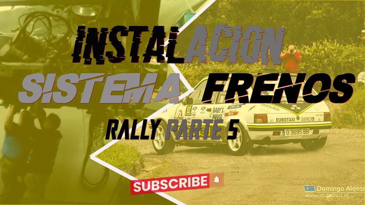 Parte 5 montar coche de rallys , sistema de frenos !!!!!