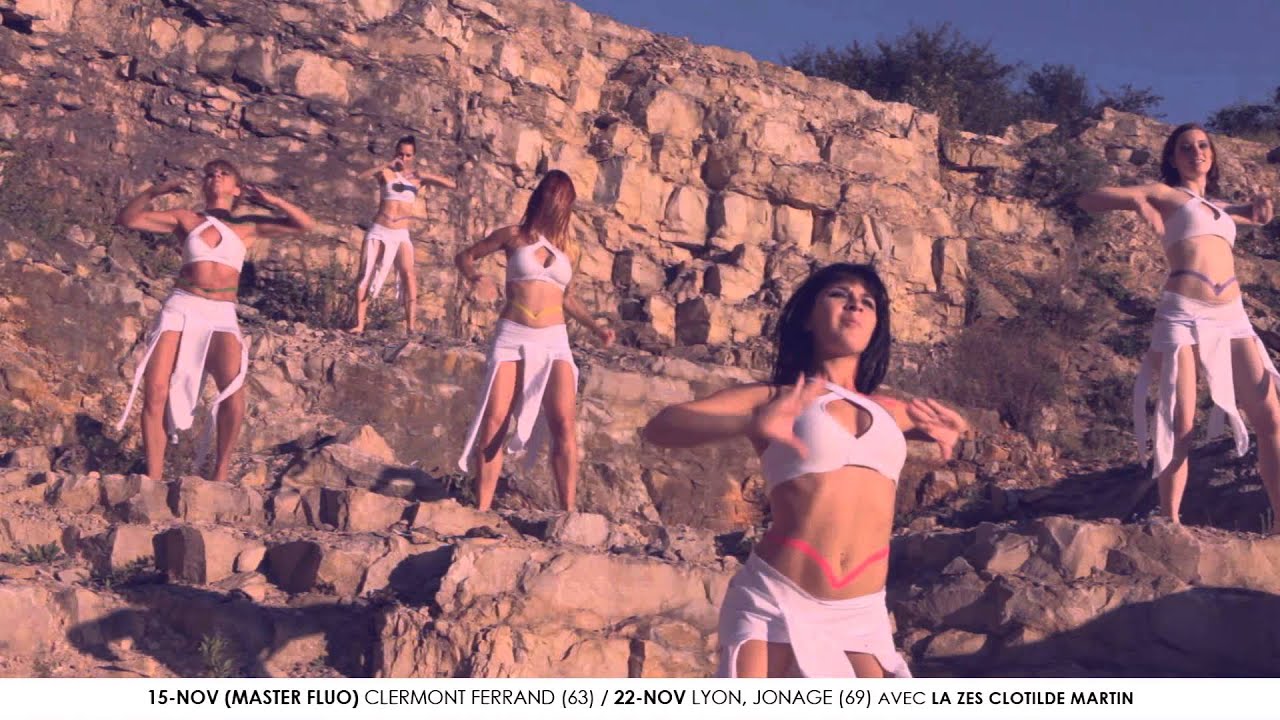 Don Omar / Pura Vida Zumba choreo - ZES Clotilde Martin - Clip Fluo Party 2014-2015