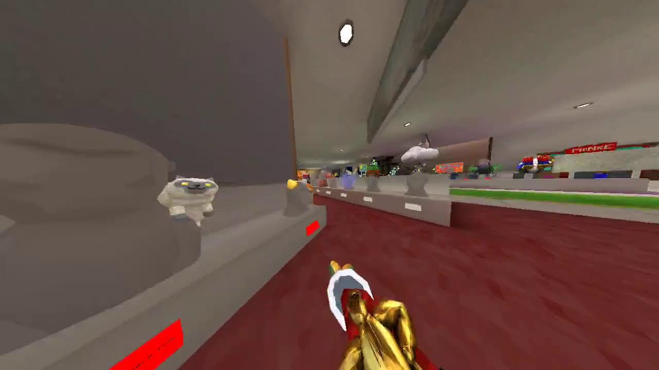 Playing gorilla tag with viewers 