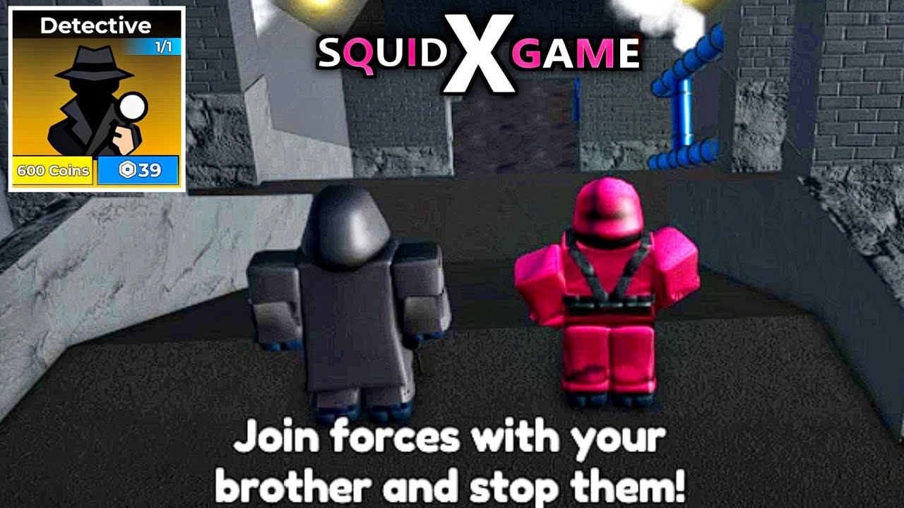 Squid Game X - 🕵️DETECTIVE JOINS FRONTMAN - Ending 2 (Full Walkthrough) - Roblox