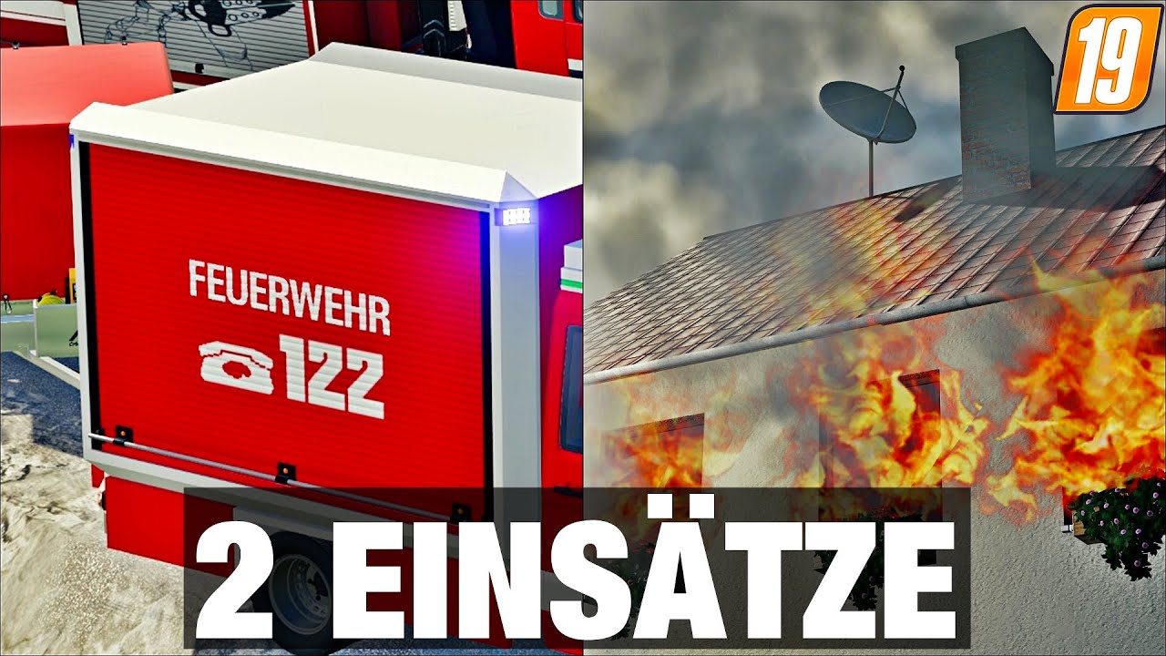 Tragödie: Dramatische Tierrettung und Brandstiftung in Kita! | LS19 Feuerwehr