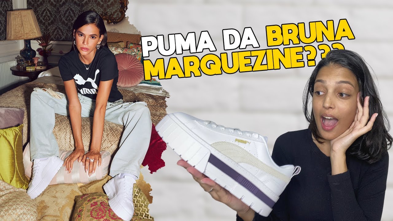 EXPERIMENTEI O FAMOSO PUMA MAYZE - TÊNIS DA BRUNA MARQUEZINE!😱😎