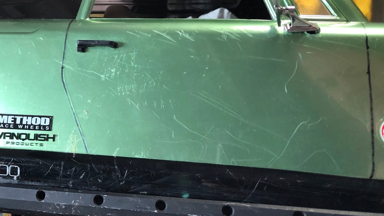 VS410 Black Edition and TRX4 SPORT How to fix most of the scratch on your Lexan  body