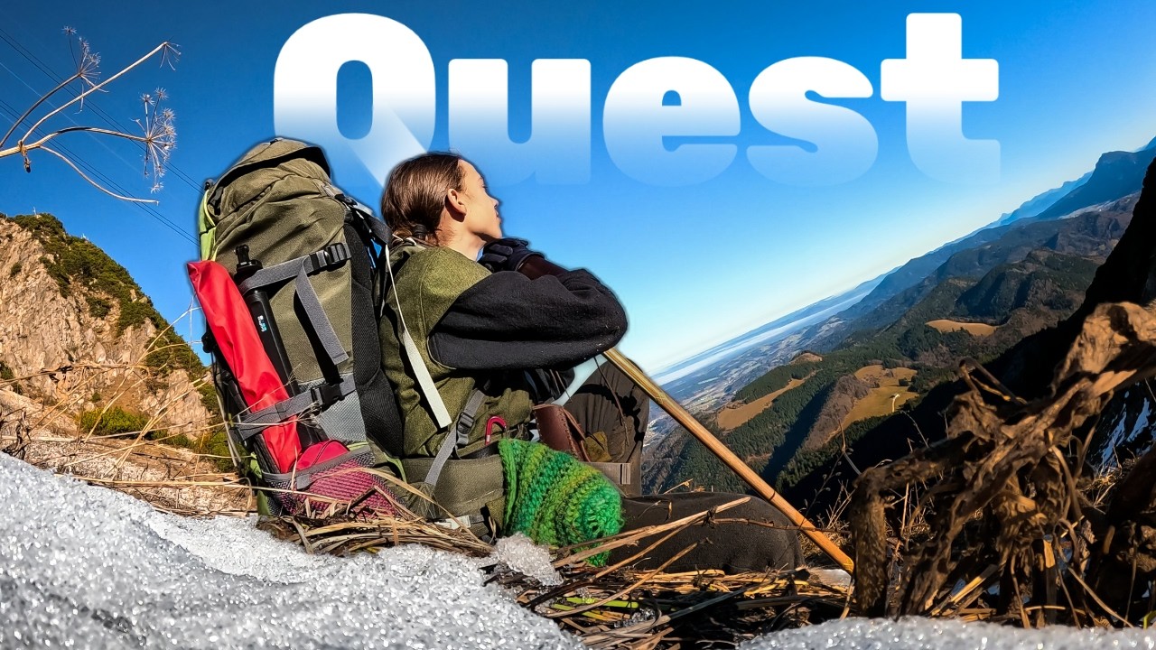 Von Zuhause in die Alpen. 4 tage Solo Adventure