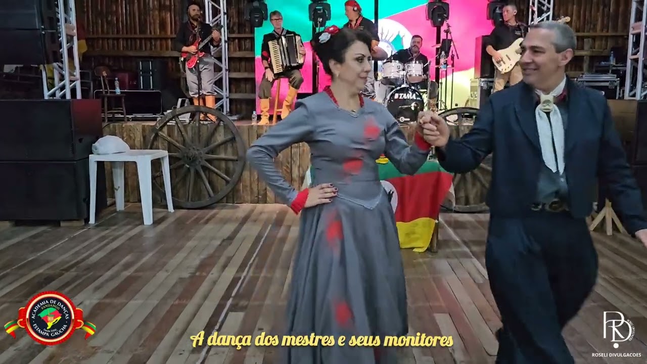 A DANÇA DOS MESTRES..BAILE FORMATURA DE FANDANGO  - ACADEMIA ESTAMPA GAÚCHA 13/12 35CTG 