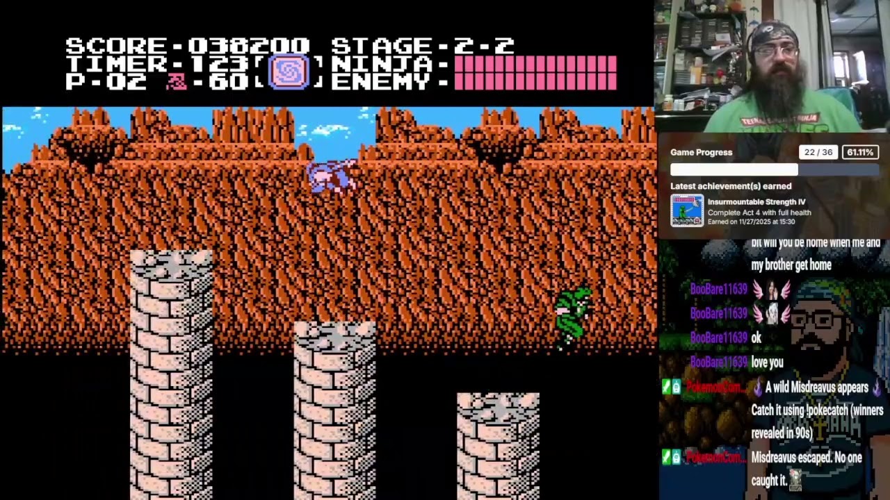 Ninja Gaiden (NES) No Death Attempts Day 8