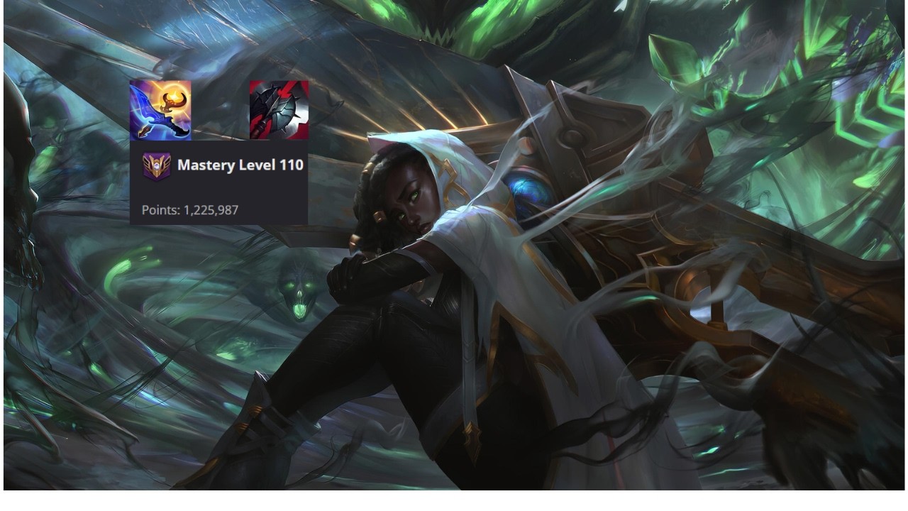 This is what a 1.2million mastery points Senna builds to stomp