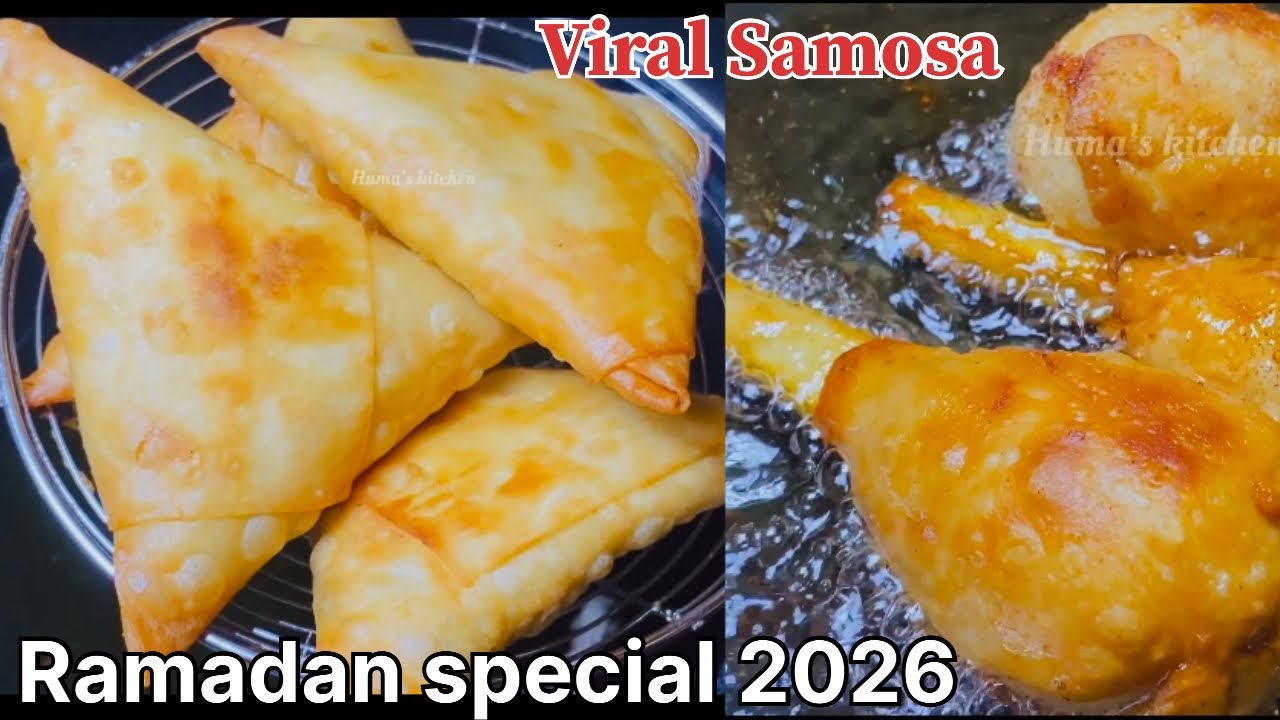 Ramzan Special Crispy Spicy chicken Samosa Recipe, Ramzan Special Recipe | How to make samosa recipe
