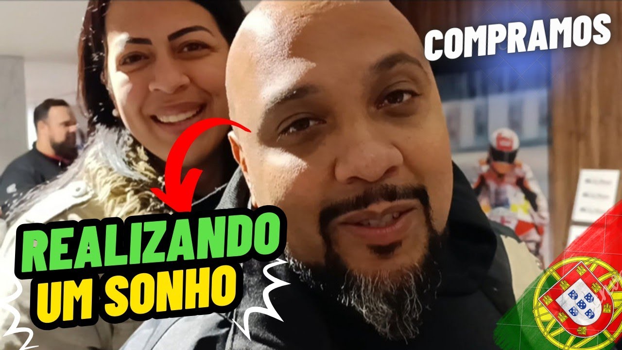 COMPRAMOS UMA MOTO EM PORTUGAL
