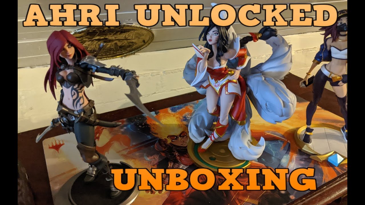 Ahri UNLOCKED - Figure unboxing/review