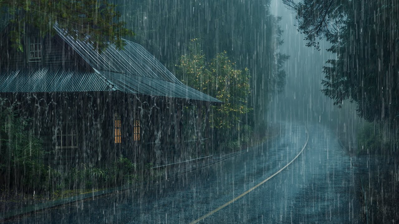 Fique Aqui Um Pouco, Sons de Chuva no Telhado para Acompanhar Seu Descanso