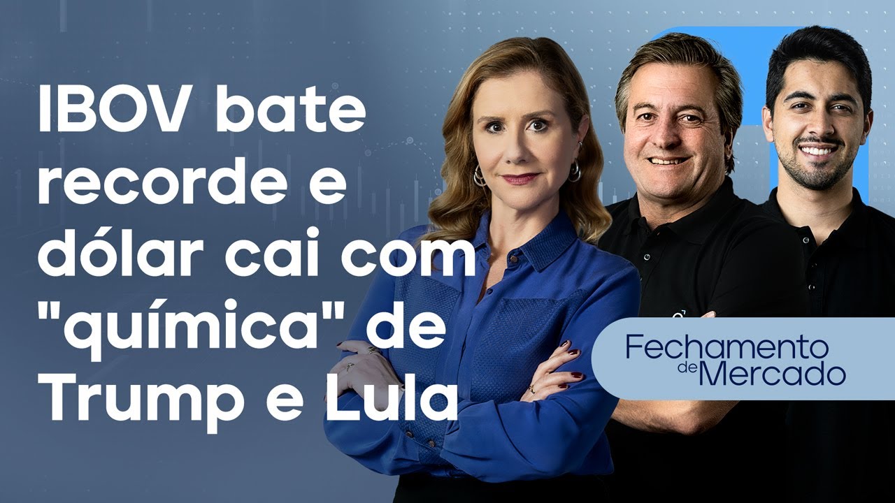 🔴 23/09/25 IBOV bate recorde e dólar cai com 