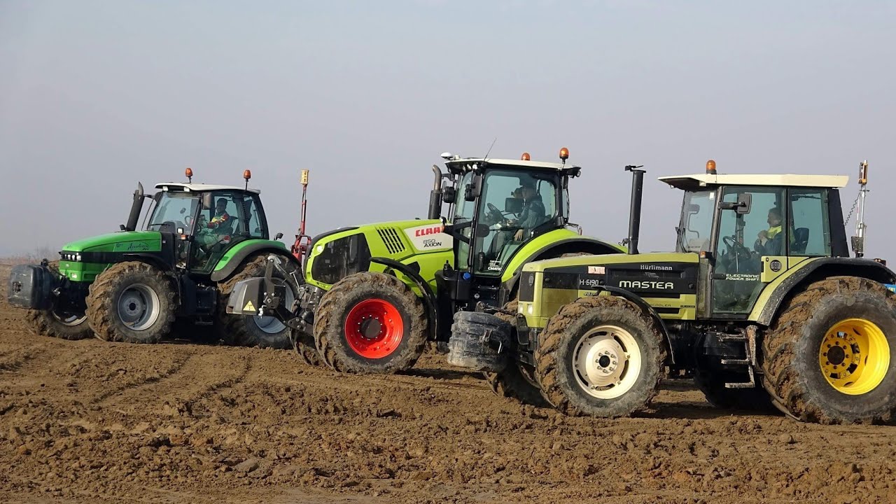 Claas Axion 850 | Deutz Fahr Agrotron 200 | Hurlimann Master H-6190
