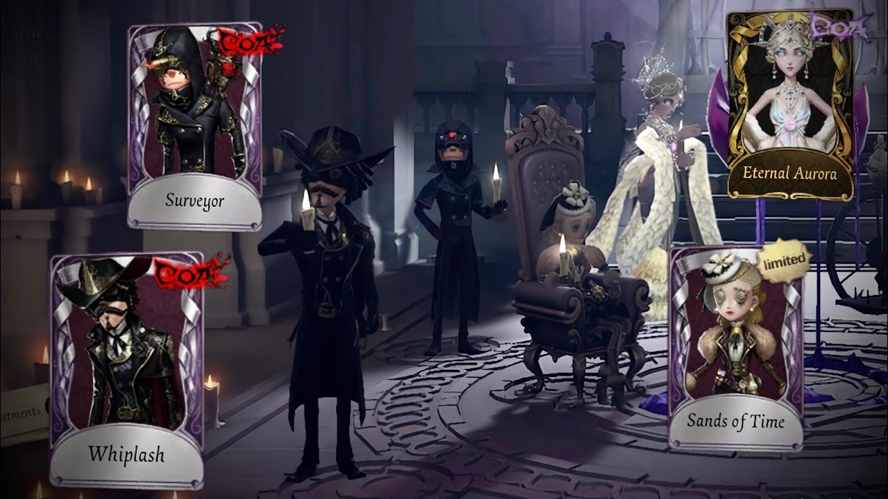 Identity V | COA COSTUMES *FULL* TAROT TEAM! | Perfumer + Coordinator Gameplay