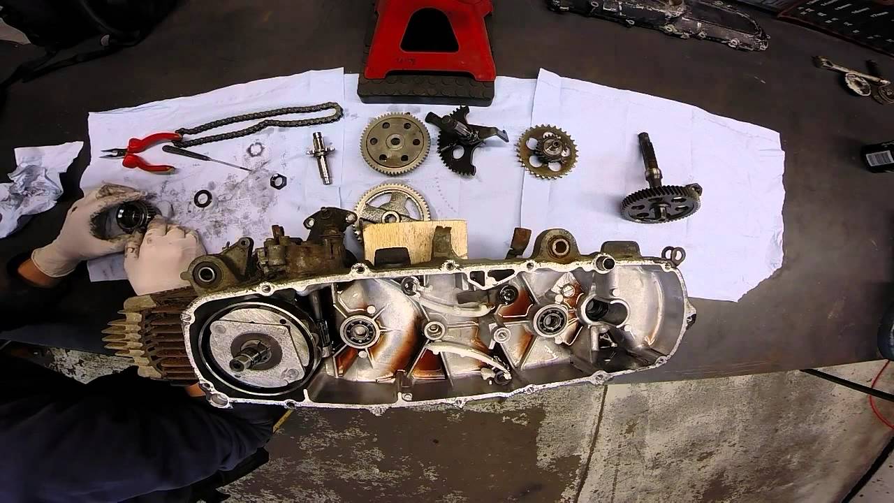 Suzuki FZ50 engine inside