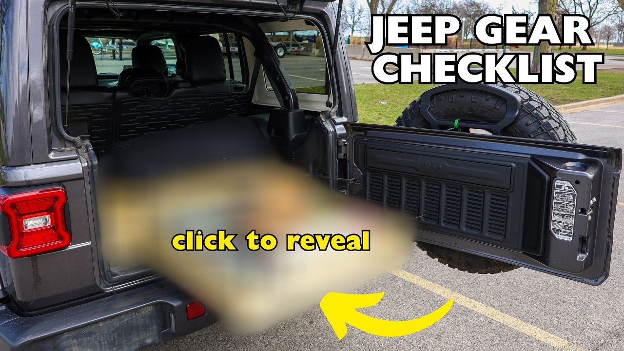 Full Tour of My 10-Minute Conversion | Jeep Wrangler Camper Build